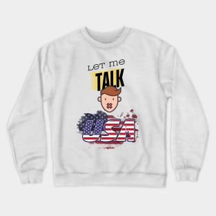 let me talk (stop repression) Crewneck Sweatshirt